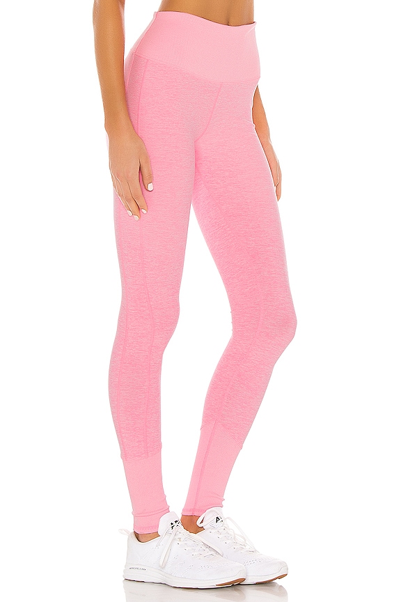 view 2 of 4 LEGGINGS LOUNGE in Macaron Pink Heather