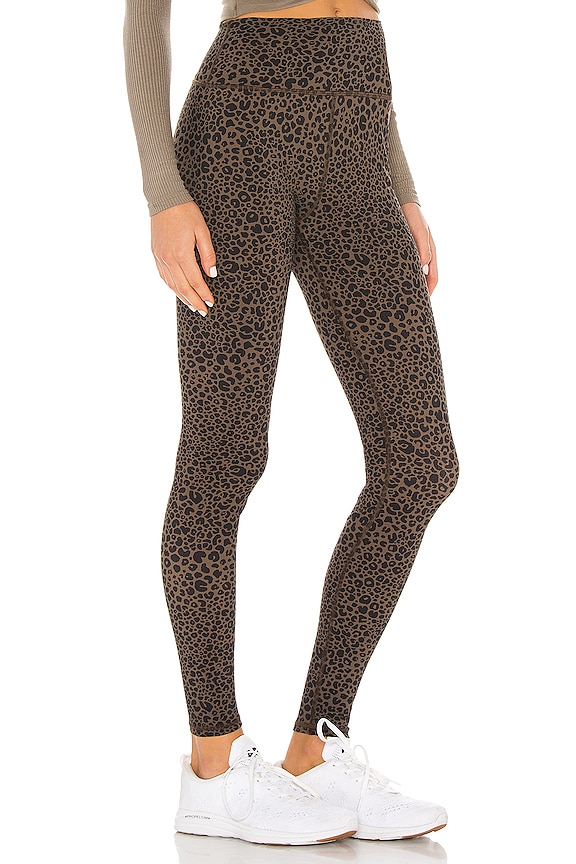 view 2 of 4 Leopard High Waist Vapor Legging in Olive Branch