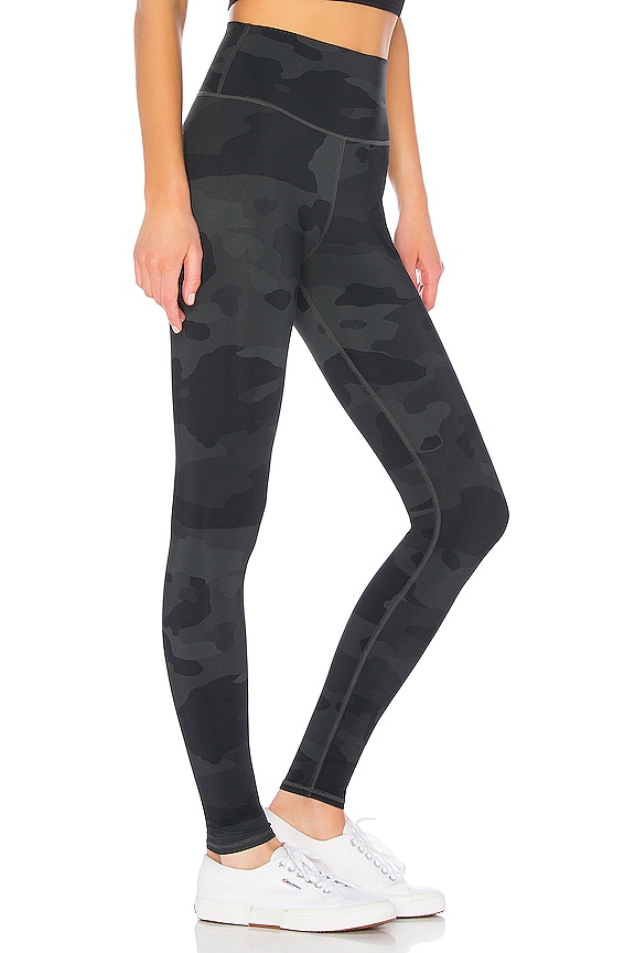view 2 of 4 High Waist Vapor Legging in Black & Camouflage