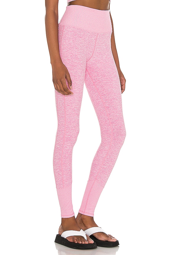 view 2 of 4 High Waist Alosoft Lounge Legging in Parisian Pink Heather