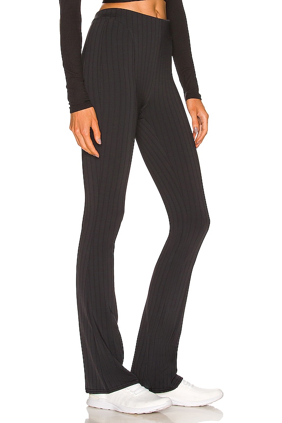 view 2 of 5 ZIP IT FLARE 레깅스 in Anthracite & Black