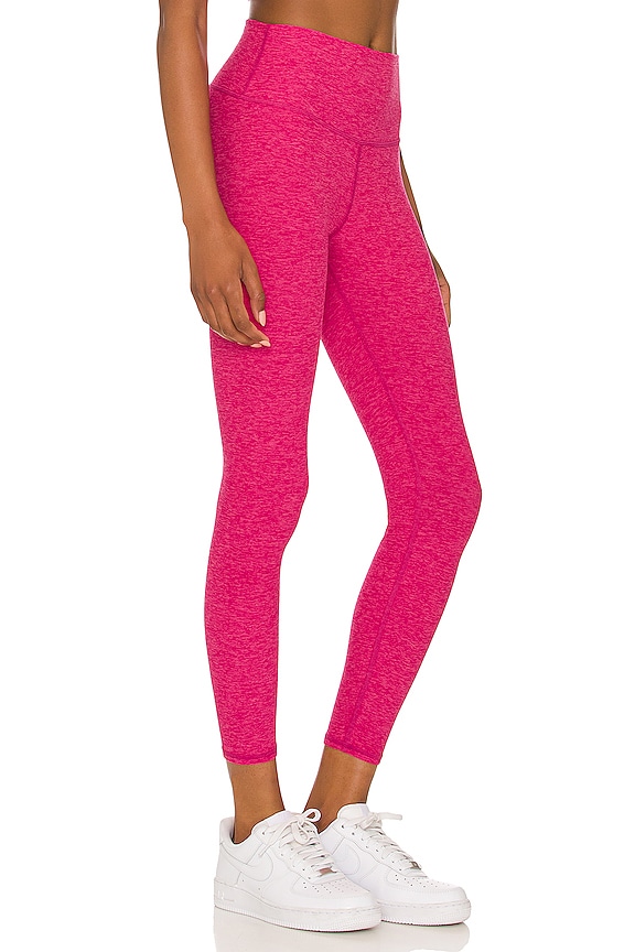 view 2 of 4 Legging Alosoft High-Waist 7/8 Highlight in Magenta Crush Heather