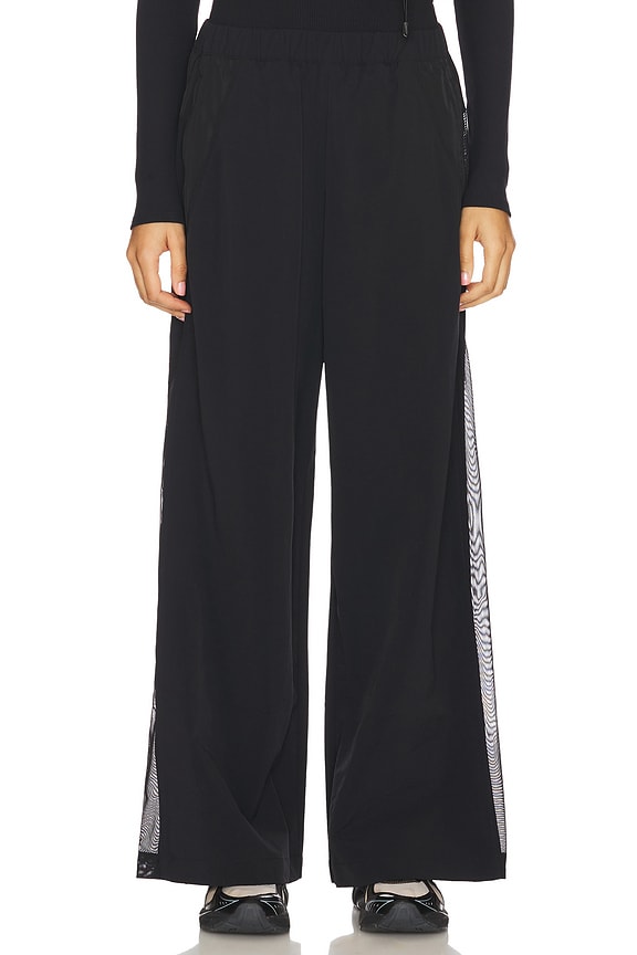 view 2 of 6 High-waist Origin Wide Leg Track Pant in Black