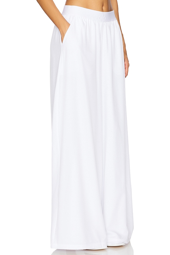 view 2 of 6 Mesh Mirage Trouser in White