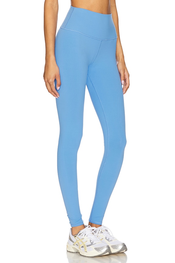 view 2 of 6 High-waist Airbrush Legging in Crystal Clear Blue
