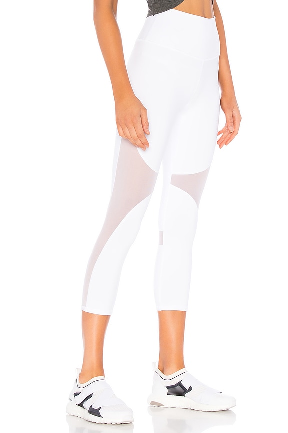 view 2 of 4 High Waist Coast Capri in White