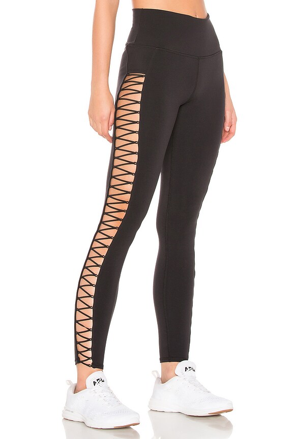 view 1 of 4 Highline Lace Up Legging in Black