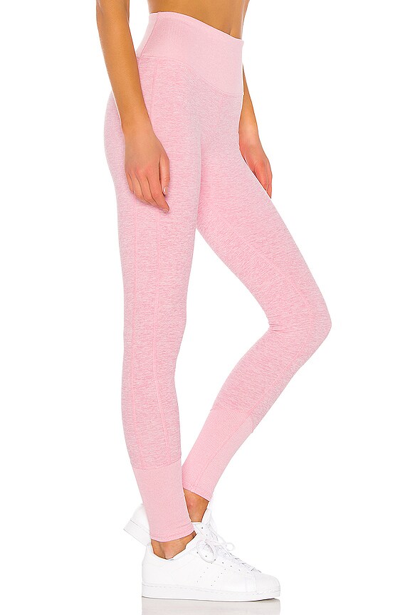 view 2 of 4 High Waist Lounge Legging in Flamingo Heather