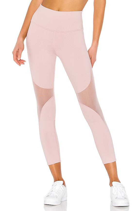 view 1 of 4 High Waist Coast Capri Legging in Pale Mauve