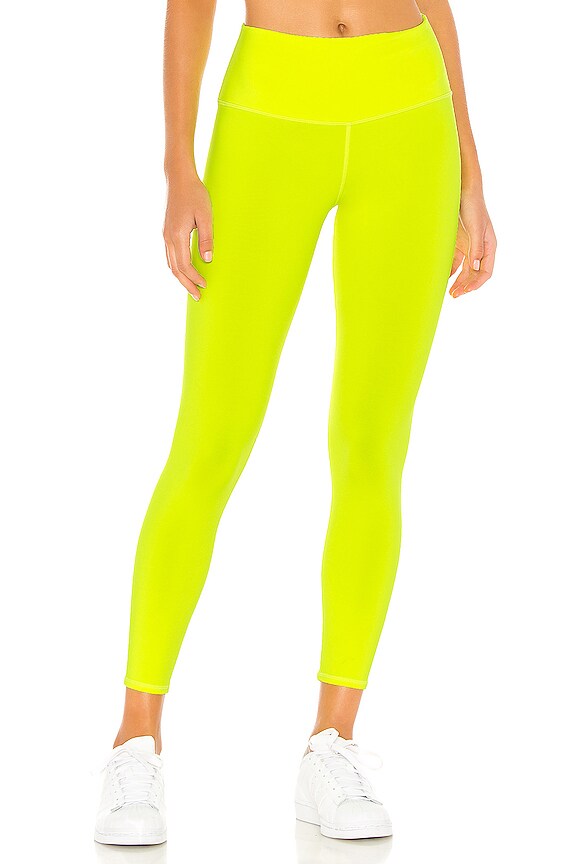 view 1 of 4 7/8 High Waist Airbrush Legging in Highlighter