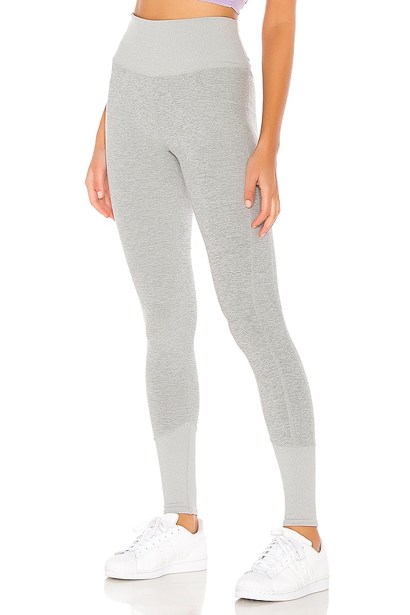 view 2 of 4 High Waist Lounge Legging in Zinc Heather