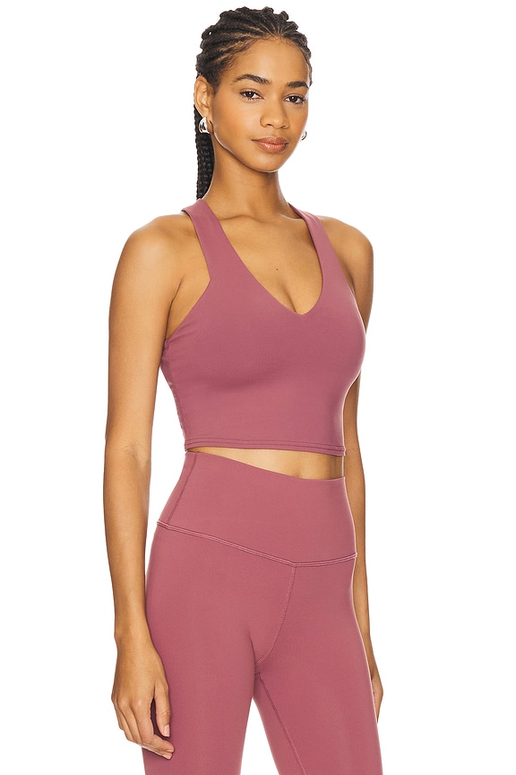 view 2 of 4 TOP SIN MANGAS REAL BRA in Burgundy Truffle