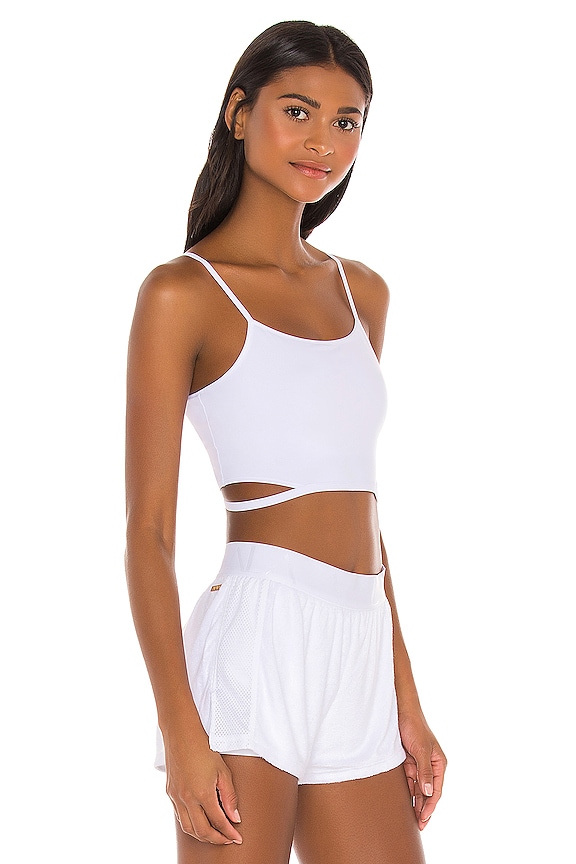 view 2 of 4 Halo Bra Tank in White