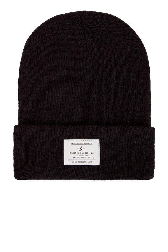 view 1 of 2 Essential Beanie in Black