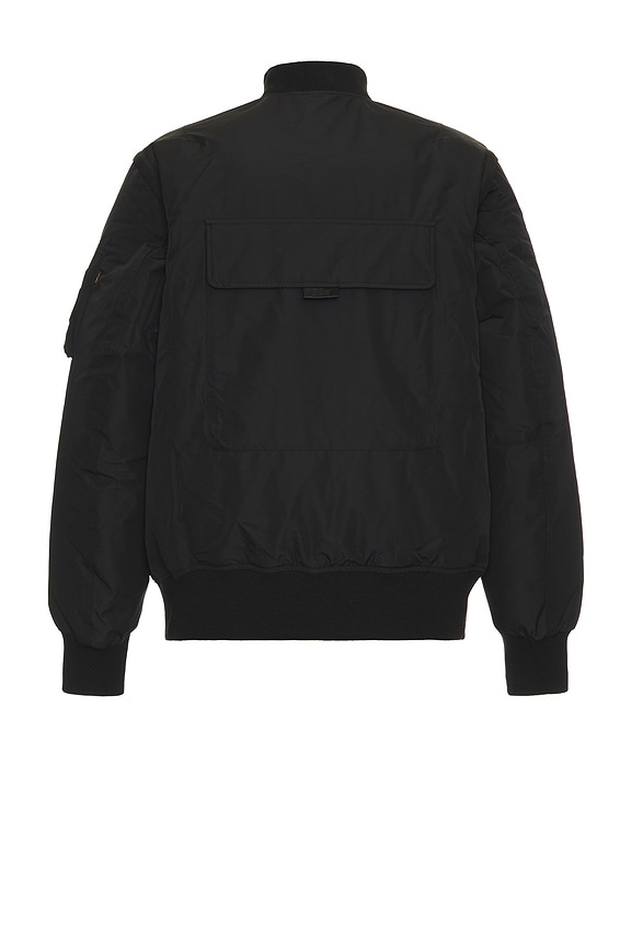 view 2 of 7 Multi Pocket Flight Jacket in Black