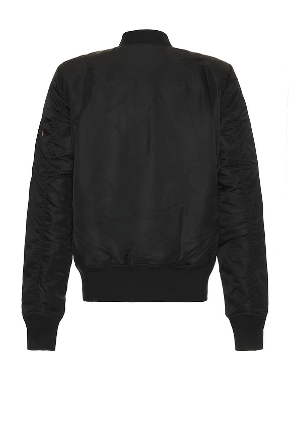view 2 of 6 MA-1 Mod Flight Jacket in Black