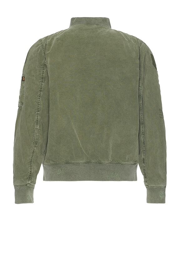 view 2 of 5 L-2B Rip And Repair Flight Jacket in OG-107 Green