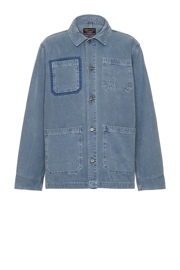 view 1 of 3 CTN Chore Coat in Airborne Blue