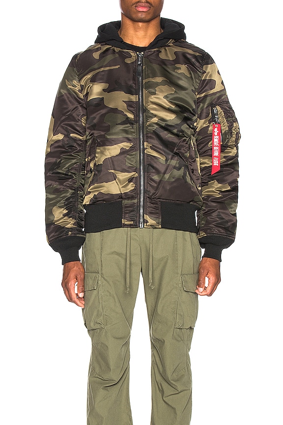 view 2 of 7 MA-1 Natus in Dark Wood Camo