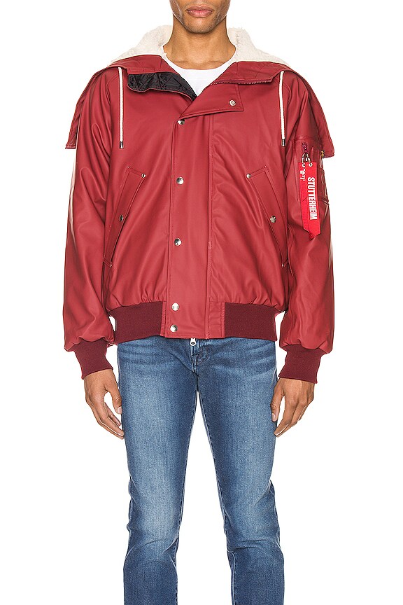 view 2 of 8 CHAQUETA N2-B in Commander Red