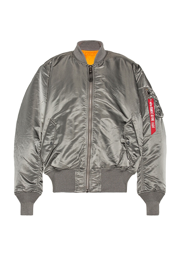 view 2 of 5 MA-1 Flight Jacket in Gunmetal