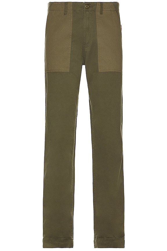 view 2 of 5 PANTALON in Dark Olive