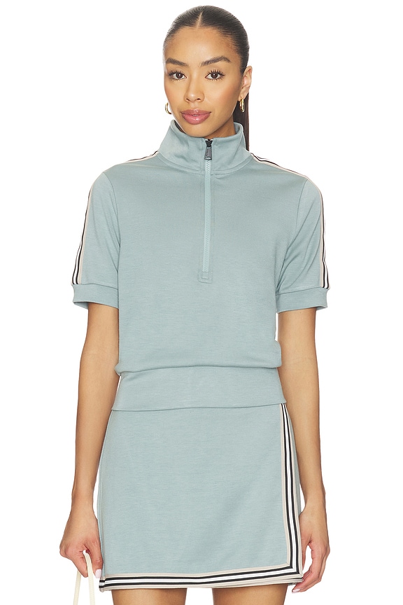 view 2 of 5 PULL AVEC GLISSIÈRE AMARI in Silver Blue