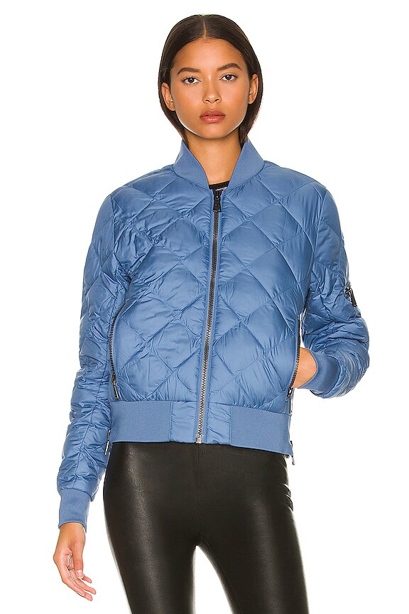view 2 of 5 Metro Bomber Jacket in Moonlight Blue