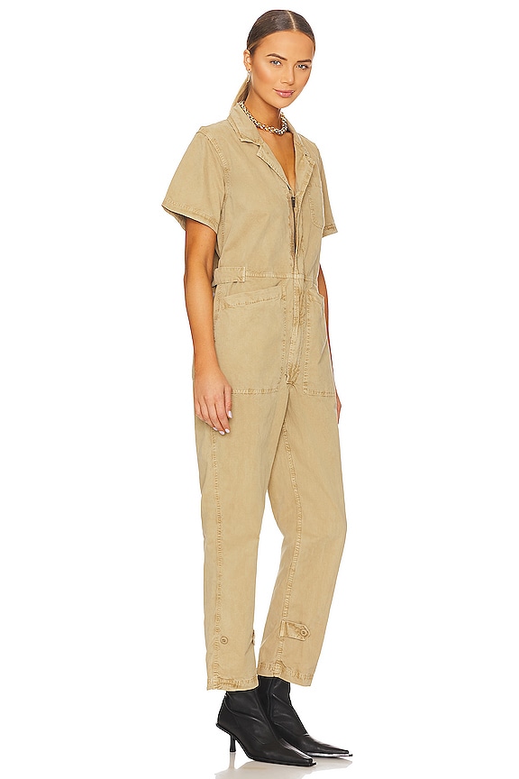 view 2 of 4 PATCH POCKET COVERALL ジャンプスーツ in Vintage Khaki