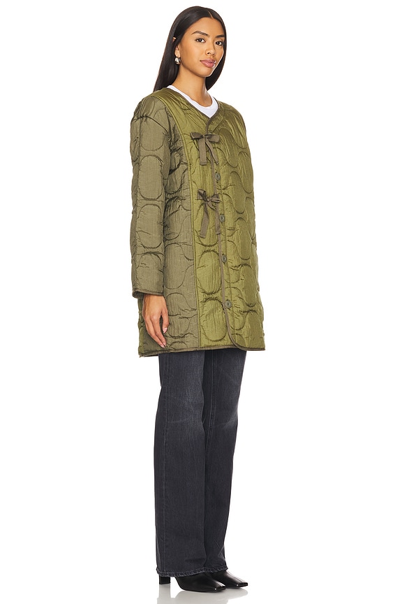 view 2 of 3 LÍNEA LARGA DE TÉCNICA MIXTA in Green