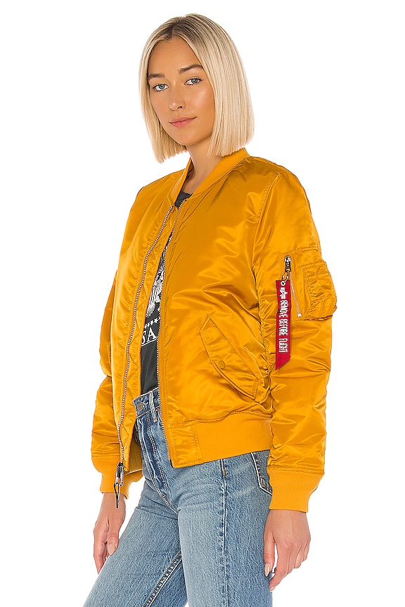 view 2 of 4 MA-1 Bomber in Golden Yellow