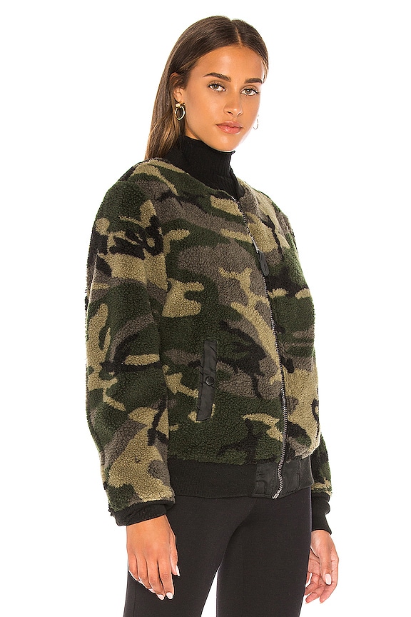 view 2 of 4 I-2B Sherpa Flight Jacket in Woodland Camo