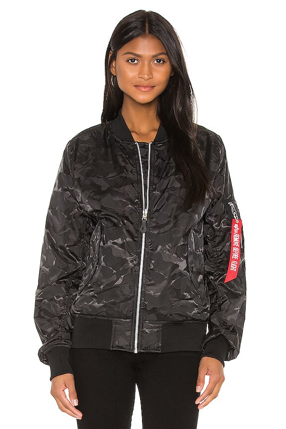 view 2 of 6 L-2B Scout Gen II Flight Jacket in Black Camo