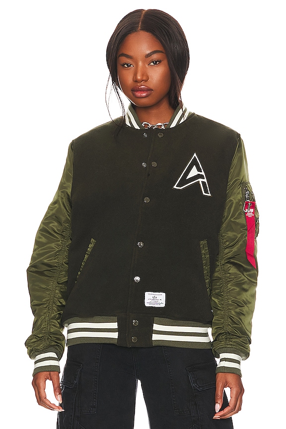 view 2 of 5 BLOUSON MA-1 in Dark Green