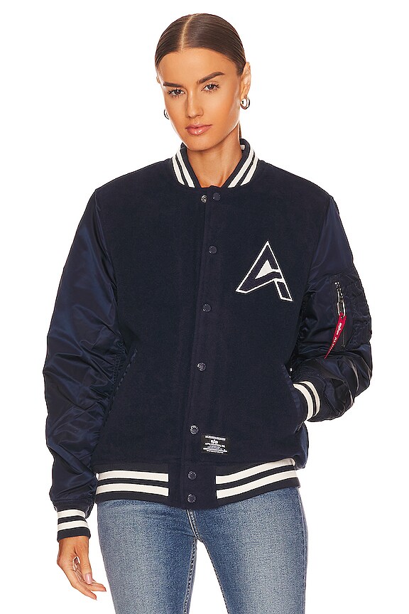 view 2 of 6 CHAQUETA MA-1 in Replica Blue