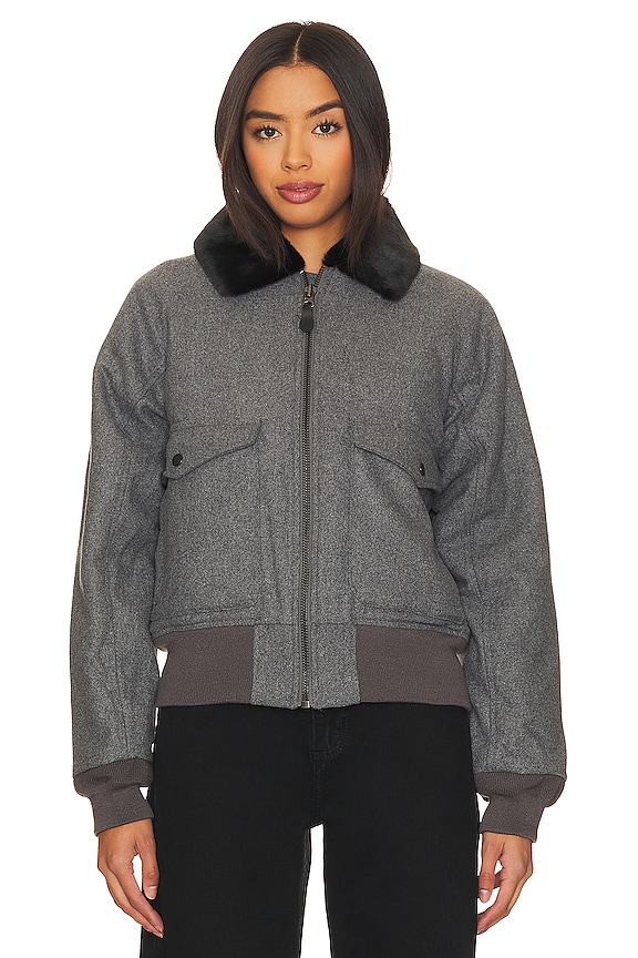 view 2 of 5 B-10 자켓 in Dark Charcoal Heather