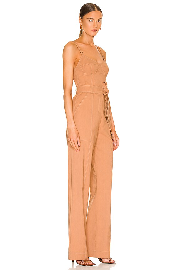 view 2 of 3 Mila Jumpsuit in Noisette