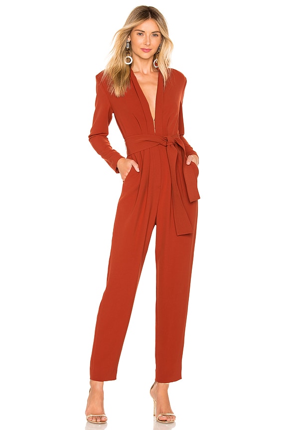 view 1 of 3 Kieran Jumpsuit in Terracotta