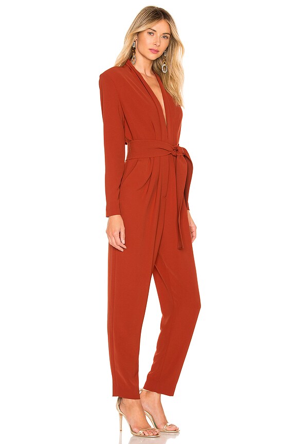 view 2 of 3 Kieran Jumpsuit in Terracotta