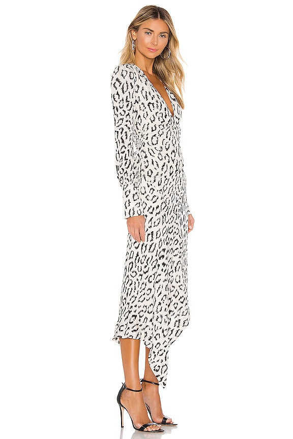 view 2 of 3 Eden Dress in Cream & Black