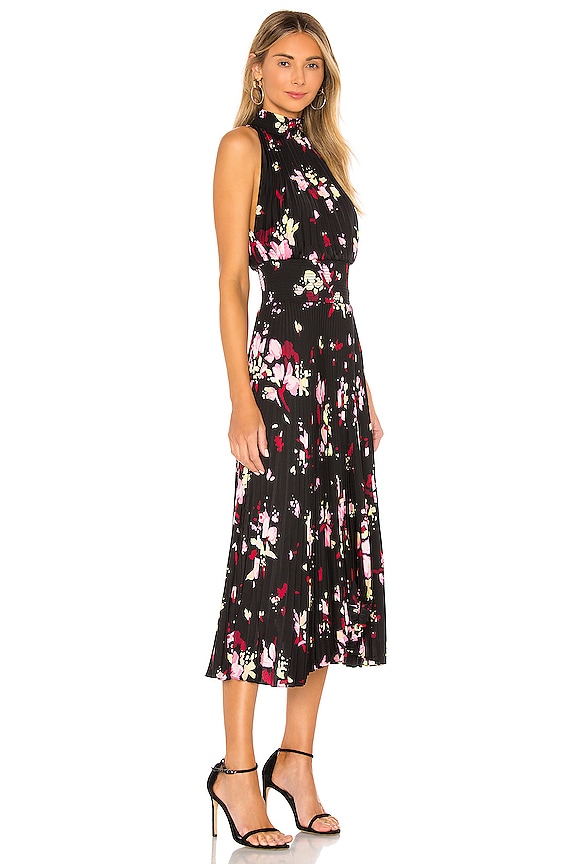 view 2 of 3 VESTIDO RENZO in Black, Pink & Yuzu