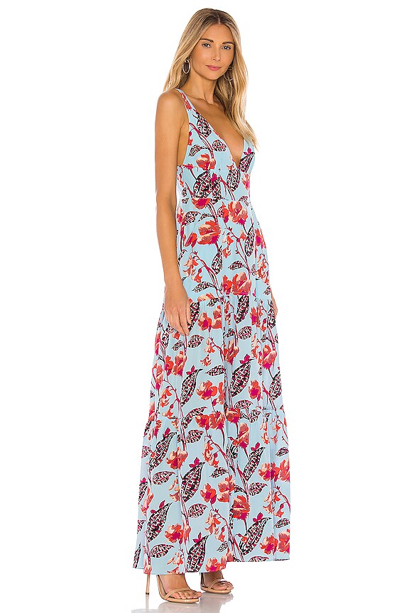 view 2 of 3 Rae Dress in Blue Multi