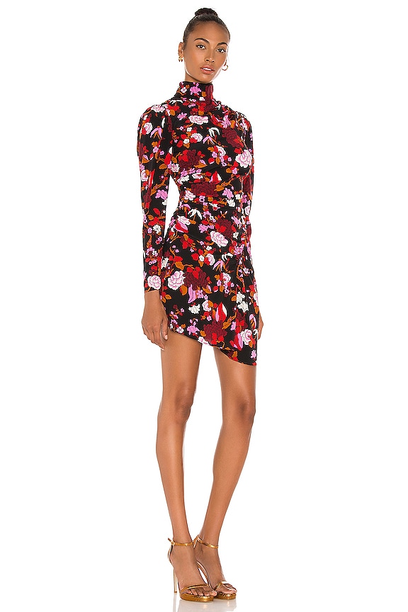 view 2 of 3 Marcel Dress in Black & Red Multi