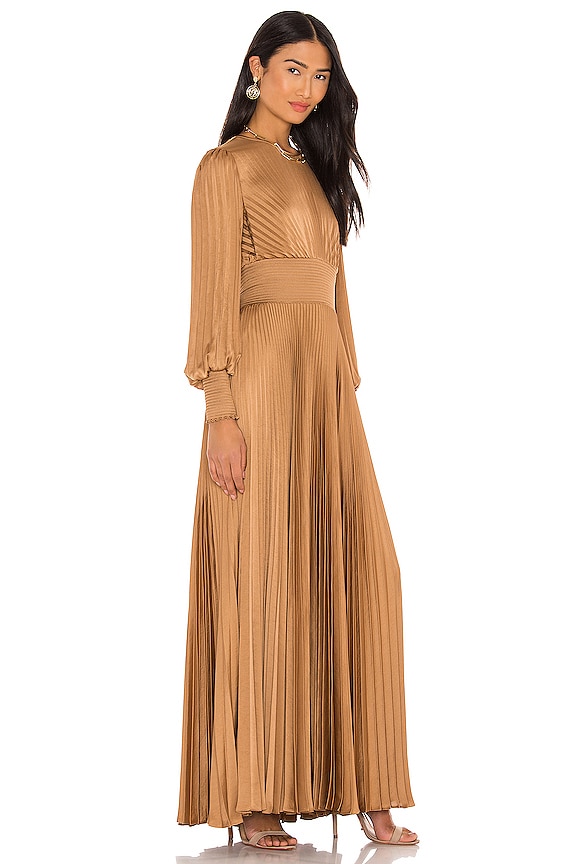 view 2 of 3 Leah II Dress in Toffee