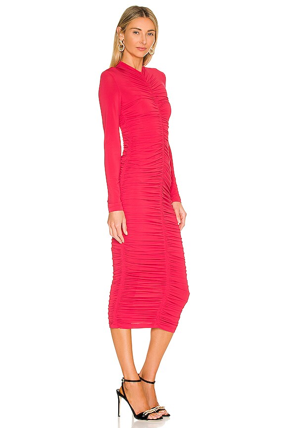 view 2 of 3 Ansel Dress in Hibiscus