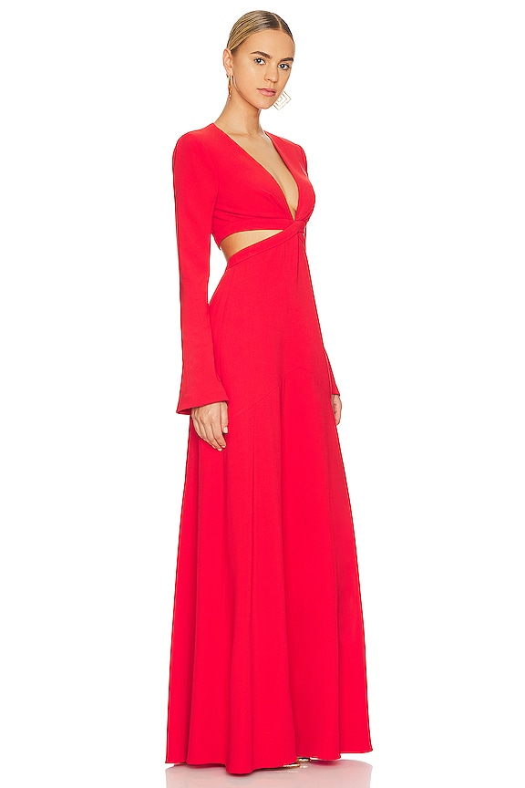 view 2 of 3 Issa Dress in Dark Poinciana