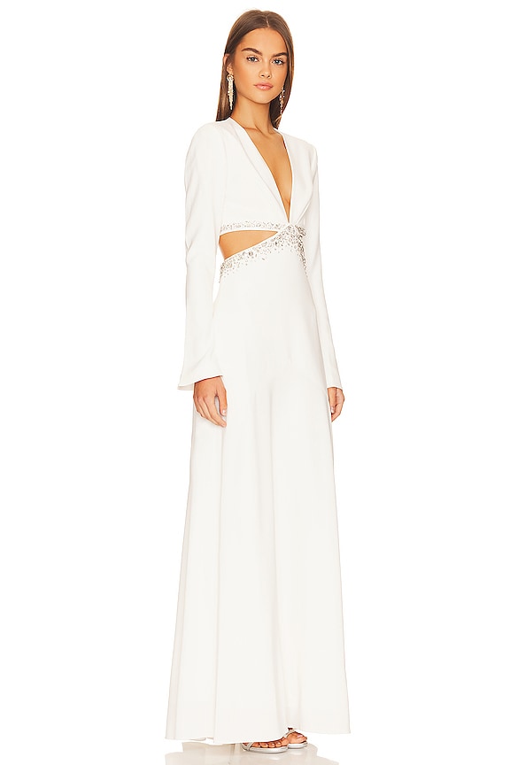 view 2 of 4 Vestido Trina in White