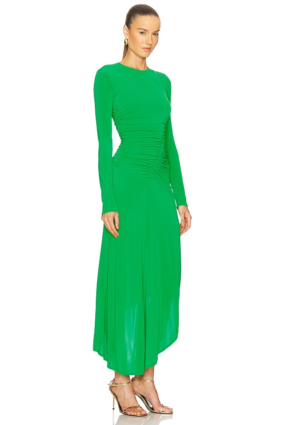 view 2 of 3 ADELINE マキシドレス in Fern