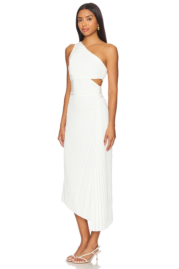 view 2 of 3 Dahlia Dress in Whisper White