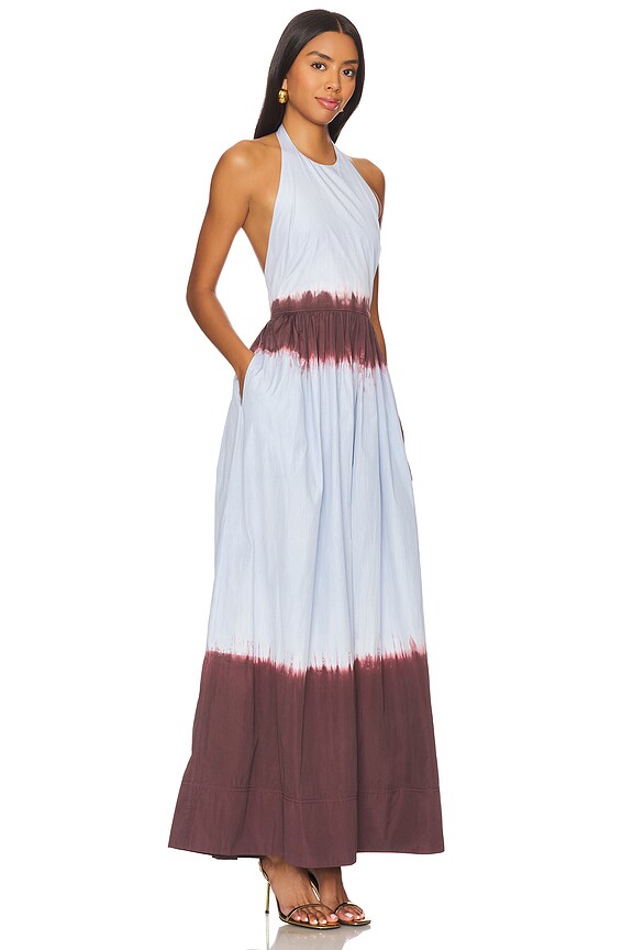 view 2 of 4 ПЛАТЬЕ BLAIR in Fudge & Sky Blue